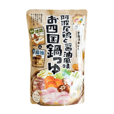 お四国鍋つゆ『阿波尾鶏と醤油風味』